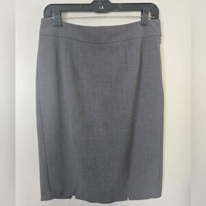 New York & Company Gray Pencil Skirt